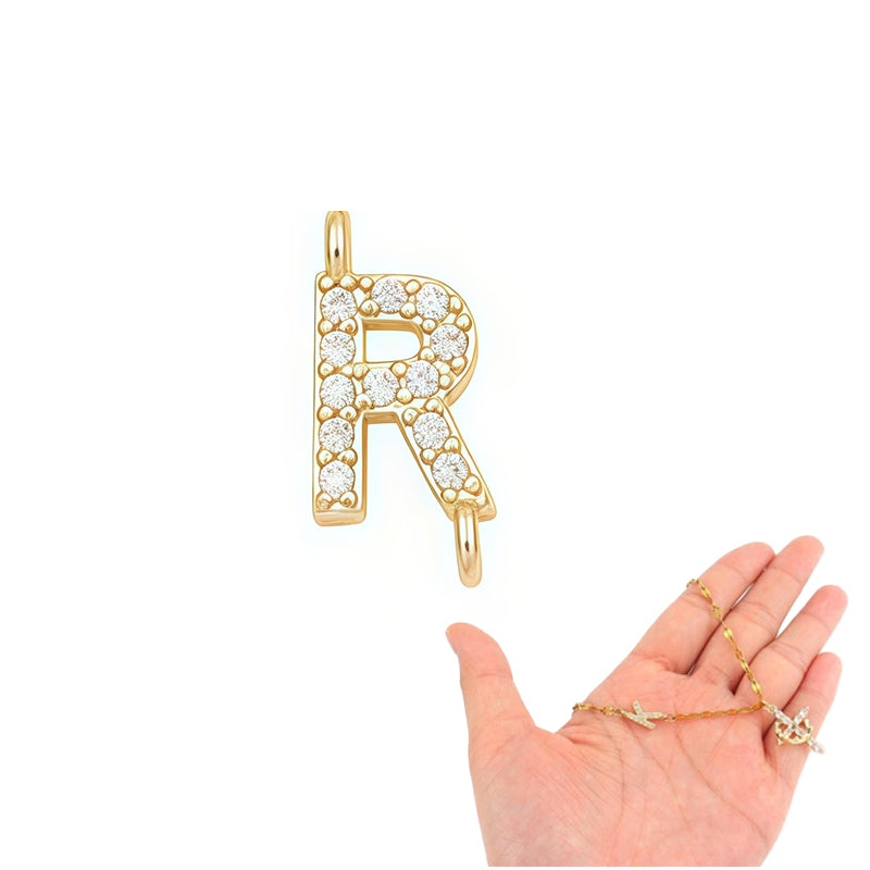 💎 50 % DE RÉDUCTION ! 💎 Collier à maillons délicats en forme de pétales avec pendentif initiale – Longueur réglable, design étincelant et inspiré de la foi ✨📿