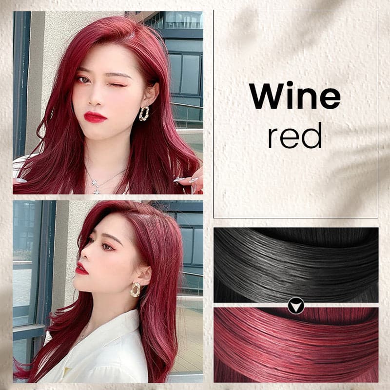 âšđ„Coloration Capillaire VĂ©gĂ©tale ColorĂ©e avec Peigne Applicateur Innovantđ±