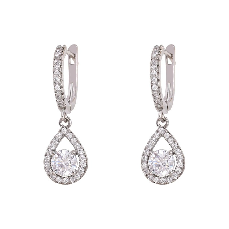 📢📢50 % DE RÉDUCTION !!!⏰ Boucles d'oreilles créoles pendantes élégantes en forme de goutte