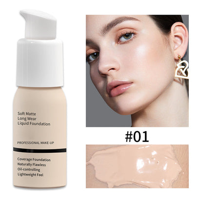 💎 ACHETEZ 1, OBTENEZ 1 GRATUITEMENT ! 💎 Fond de Teint Liquide Longue Tenue – Mat Doux, Sans Huile & Couvrance Totale (30 ml) ✨💖