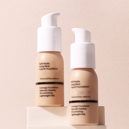 💎 ACHETEZ 1, OBTENEZ 1 GRATUITEMENT ! 💎 Fond de Teint Liquide Longue Tenue – Mat Doux, Sans Huile & Couvrance Totale (30 ml) ✨💖