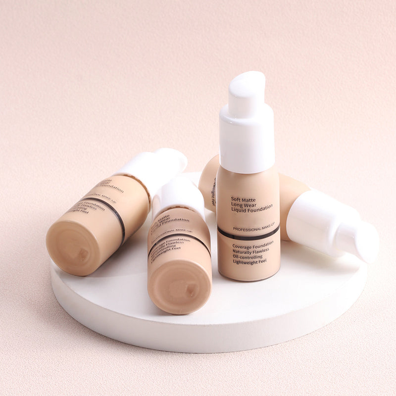 💎 ACHETEZ 1, OBTENEZ 1 GRATUITEMENT ! 💎 Fond de Teint Liquide Longue Tenue – Mat Doux, Sans Huile & Couvrance Totale (30 ml) ✨💖