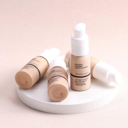 💎 ACHETEZ 1, OBTENEZ 1 GRATUITEMENT ! 💎 Fond de Teint Liquide Longue Tenue – Mat Doux, Sans Huile & Couvrance Totale (30 ml) ✨💖
