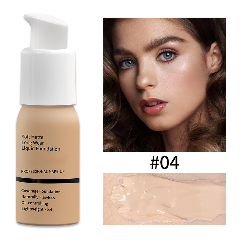 💎 ACHETEZ 1, OBTENEZ 1 GRATUITEMENT ! 💎 Fond de Teint Liquide Longue Tenue – Mat Doux, Sans Huile & Couvrance Totale (30 ml) ✨💖