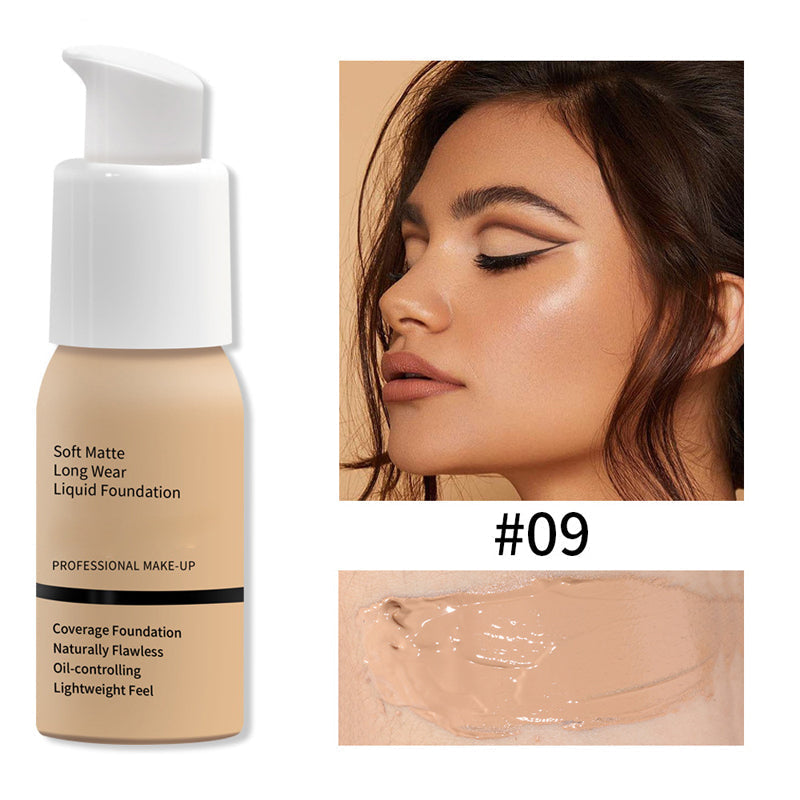 💎 ACHETEZ 1, OBTENEZ 1 GRATUITEMENT ! 💎 Fond de Teint Liquide Longue Tenue – Mat Doux, Sans Huile & Couvrance Totale (30 ml) ✨💖
