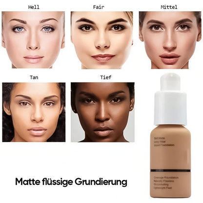 💎 ACHETEZ 1, OBTENEZ 1 GRATUITEMENT ! 💎 Fond de Teint Liquide Longue Tenue – Mat Doux, Sans Huile & Couvrance Totale (30 ml) ✨💖