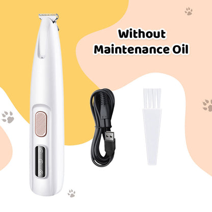 🐾 Tondeuse Rechargeable Étanche pour Animaux – Silencieuse, lame précise & LED intégrée – Idéale pour un toilettage doux à la maison 🛁