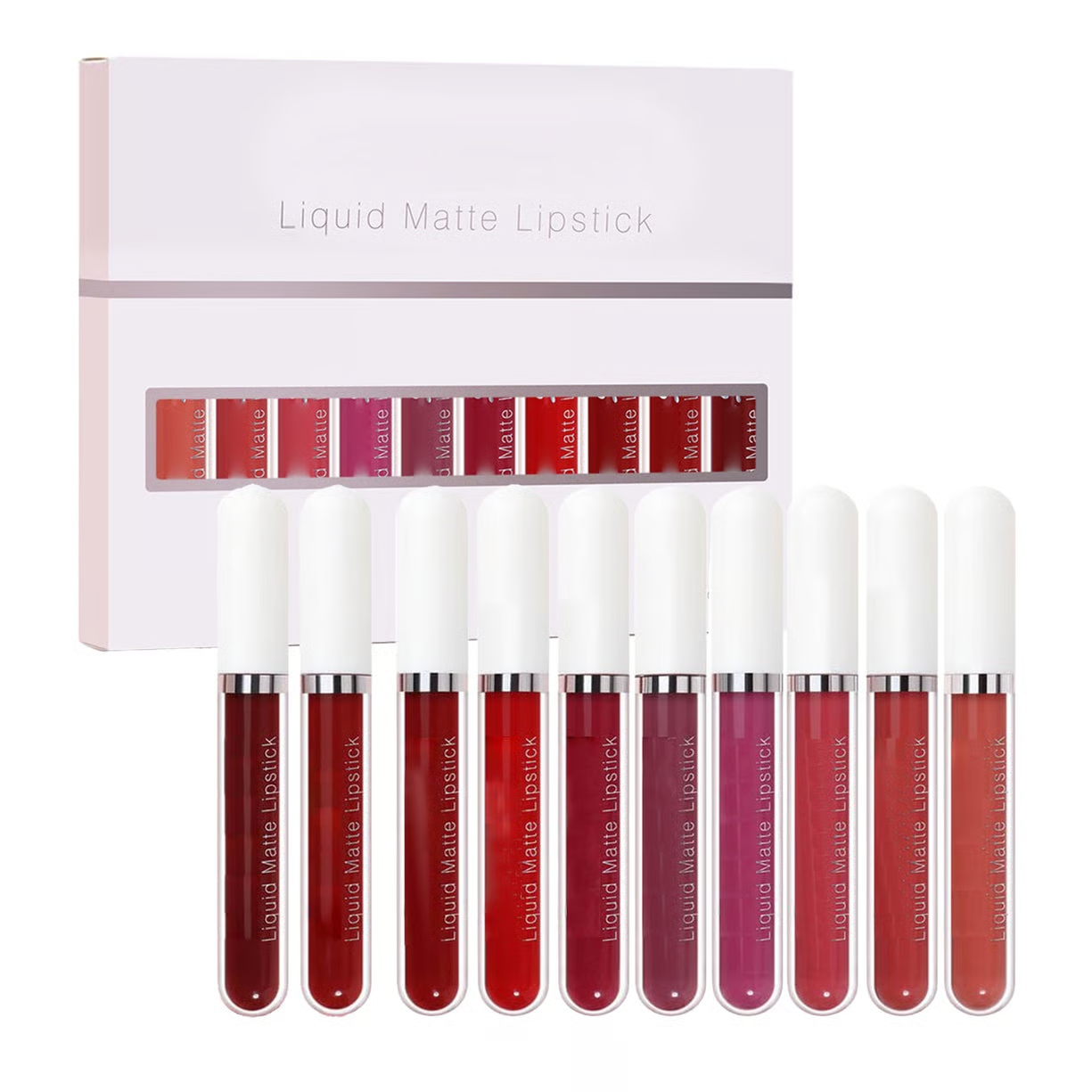 📢📢50 % DE RÉDUCTION !!!⏰Rouge à lèvres liquide mat et waterproof 18 couleurs💄✨