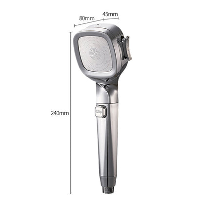 💥Hot Sale 💥 4-mode Pomme de douche sous pression-Interrupteur de pause