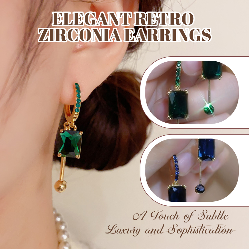 💎 OFFRE LIMITÉE : 50 % DE RÉDUCTION ! ✨ Boucles d'oreilles pendantes vintage en diamants synthétiques – à clip, pendantes et élégantes ✨