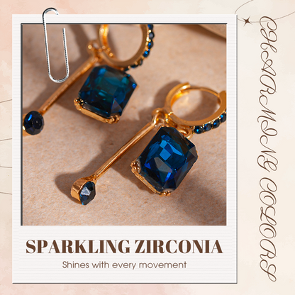 💎 OFFRE LIMITÉE : 50 % DE RÉDUCTION ! ✨ Boucles d'oreilles pendantes vintage en diamants synthétiques – à clip, pendantes et élégantes ✨