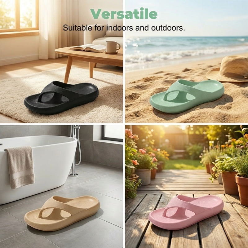 Tongs unisexes imperméables pour l'intérieur et l'extérieur