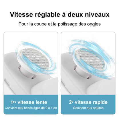 ✨50% DE RÉDUCTION!2 en 1 Coupe-ongles Électrique & Polisseur💅 Ultra facile & sans effort – Achetez 2, obtenez 1 GRATUIT !