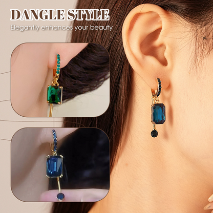 💎 OFFRE LIMITÉE : 50 % DE RÉDUCTION ! ✨ Boucles d'oreilles pendantes vintage en diamants synthétiques – à clip, pendantes et élégantes ✨