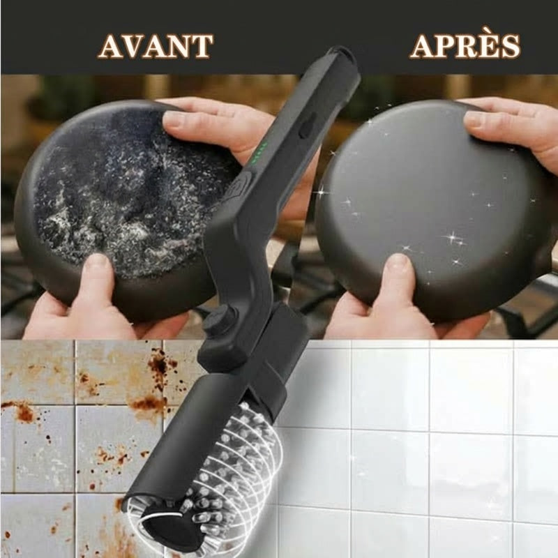 🌞 50 % DE RÉDUCTION！！！✨Brosse nettoyante électrique sans fil pour barbecues