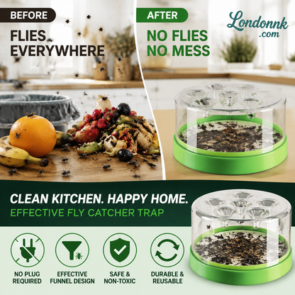 🏆Offre flash⚡Plus de 50 000 exemplaires vendus ! Presque épuisé-💥🔌✅ Piège à mouches réutilisable — sans électricité, sans poison ! 🏠 Peut être utilisé en toute sécurité dans la cuisine, en présence d'enfants et d'animaux de compagnie.