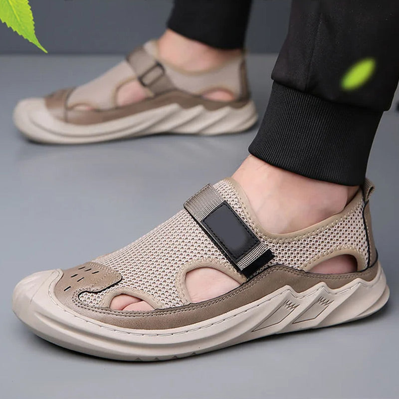 ✨ PROMO -50% ! Sandales d'Été Décontractées à Semelles Souples en Maille Respirante pour Hommes