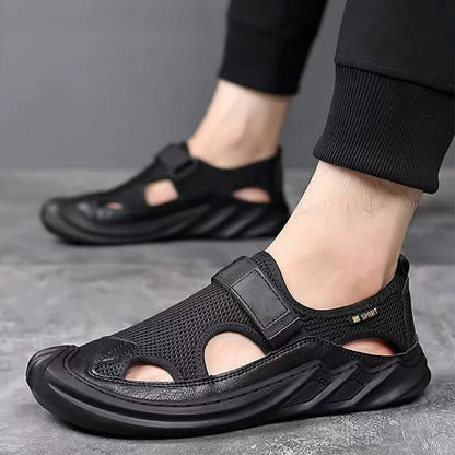 ✨ PROMO -50% ! Sandales d'Été Décontractées à Semelles Souples en Maille Respirante pour Hommes