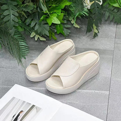 💎 50% DE RÉDUCTION ! 💎 Sandales à Talon Incliné Lift 5,5 cm – Confort Ergonomique, Style Élégant & Soutien Tout au Long de la Journée