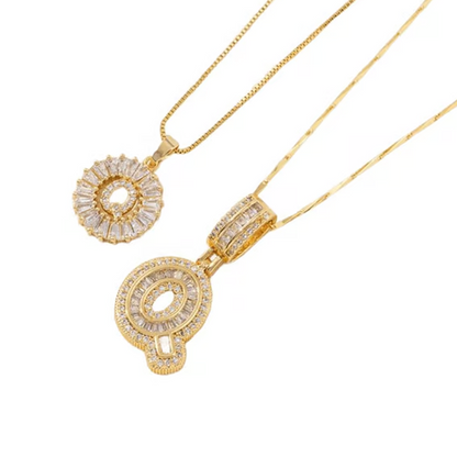💍 Lot de 2 colliers avec pendentif initiales ✨ – Le cadeau idéal pour vos amis 💝