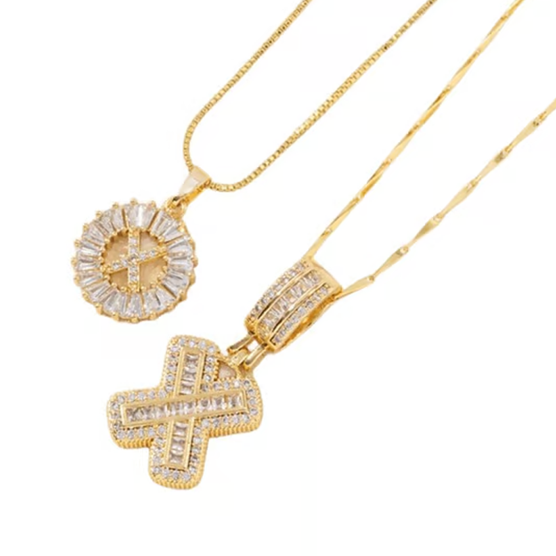 💍 Lot de 2 colliers avec pendentif initiales ✨ – Le cadeau idéal pour vos amis 💝