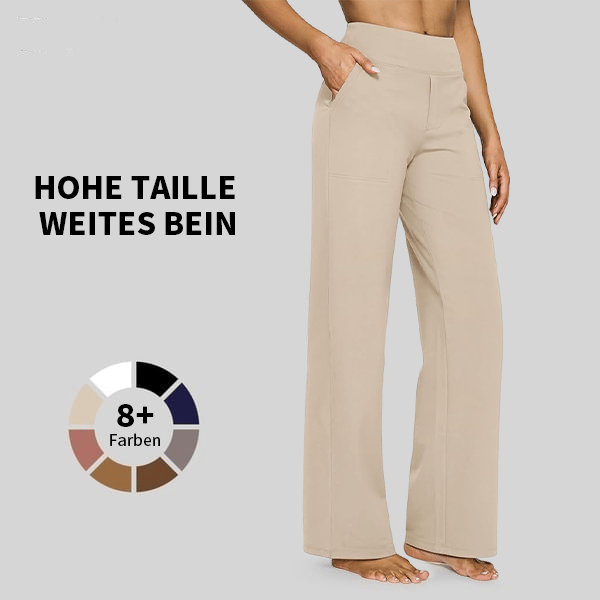 ✨ Dernier jour 50% de réduction 🔥 Pantalon ample à taille haute pour les affaires décontractées et les pantalons de yoga.