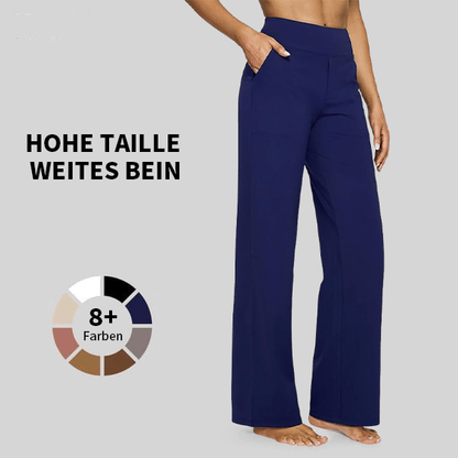 ✨ Dernier jour 50% de réduction 🔥 Pantalon ample à taille haute pour les affaires décontractées et les pantalons de yoga.