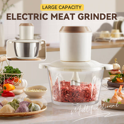 🔈🔈50 % DE RÉDUCTION🥬Hachoir à viande électrique grande capacité🔥Puissance de 300 W + grande capacité de 2,5 L