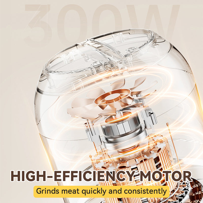 🔈🔈50 % DE RÉDUCTION🥬Hachoir à viande électrique grande capacité🔥Puissance de 300 W + grande capacité de 2,5 L