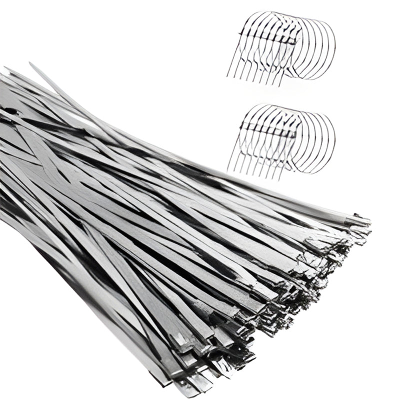 📢 50% DE RÉDUCTION ! ⏰ Attaches de Câbles Inox Auto-Verrouillage – Acier Inoxydable – Réutilisables & Résistantes for Extérieur
