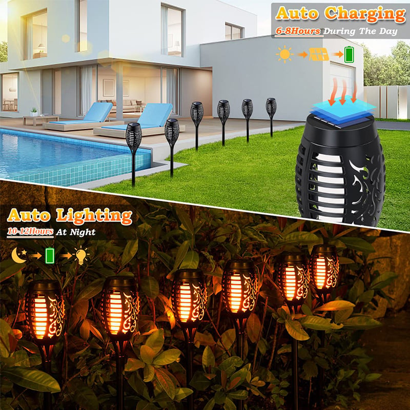 💖⚡️ Réduction exceptionnelle : -50% à -64% 🔆 2026 Solar Tech | Outdoor Garden Torch Lamps | Auto-On at Dusk ⚡【New】