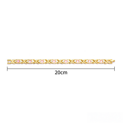 🛒 50% DE RÉDUCTION ! 💎 Bracelet Femme à Cristaux – Ajustable, Design Élégant & Éclatant pour Toutes Occasions ✨📿