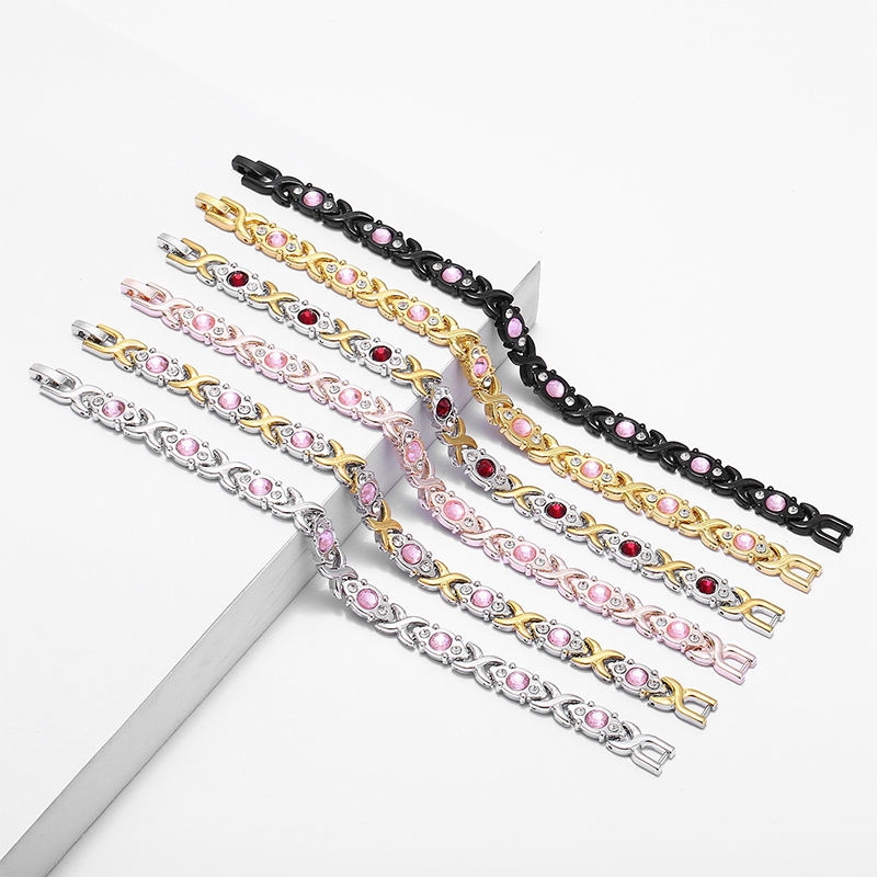 🛒 50% DE RÉDUCTION ! 💎 Bracelet Femme à Cristaux – Ajustable, Design Élégant & Éclatant pour Toutes Occasions ✨📿
