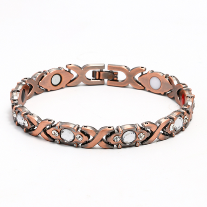 🛒 50% DE RÉDUCTION ! 💎 Bracelet Femme à Cristaux – Ajustable, Design Élégant & Éclatant pour Toutes Occasions ✨📿