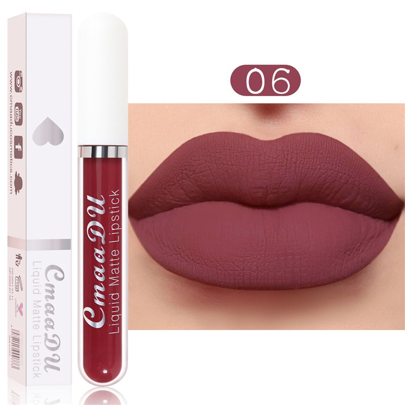 📢📢50 % DE RÉDUCTION !!!⏰Rouge à lèvres liquide mat et waterproof 18 couleurs💄✨