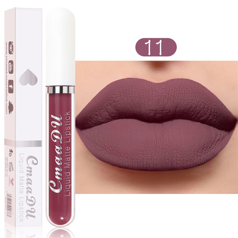 📢📢50 % DE RÉDUCTION !!!⏰Rouge à lèvres liquide mat et waterproof 18 couleurs💄✨