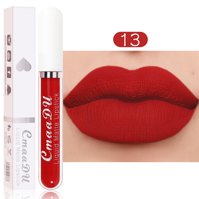 📢📢50 % DE RÉDUCTION !!!⏰Rouge à lèvres liquide mat et waterproof 18 couleurs💄✨