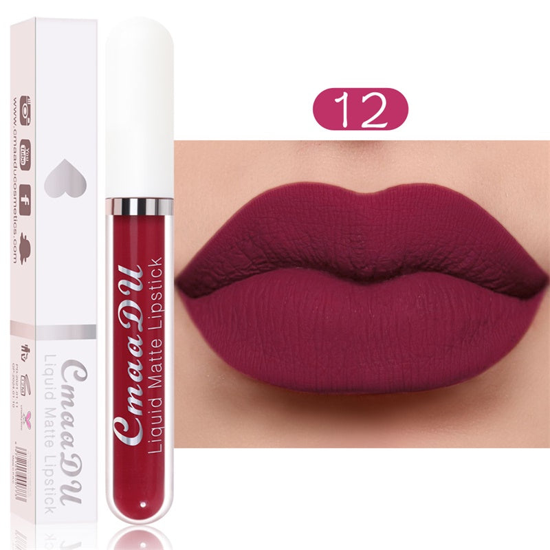 📢📢50 % DE RÉDUCTION !!!⏰Rouge à lèvres liquide mat et waterproof 18 couleurs💄✨