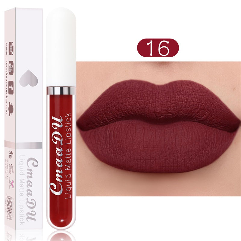 📢📢50 % DE RÉDUCTION !!!⏰Rouge à lèvres liquide mat et waterproof 18 couleurs💄✨