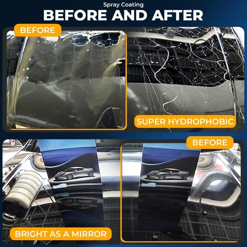 💥 Achetez-en 2 et obtenez-en 1 gratuit🔥 Spray nano-hydrophobe pour revêtement automobile