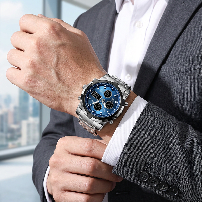 Vous avez des poignets d’homme. Pas des poignets d’adolescent. Alors pourquoi une montre de 38mm ? 🤨