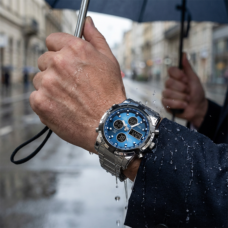 Vous avez des poignets d’homme. Pas des poignets d’adolescent. Alors pourquoi une montre de 38mm ? 🤨