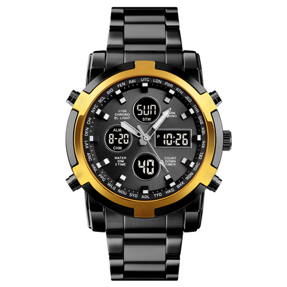 Vous avez des poignets d’homme. Pas des poignets d’adolescent. Alors pourquoi une montre de 38mm ? 🤨
