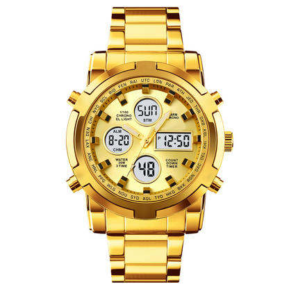 Vous avez des poignets d’homme. Pas des poignets d’adolescent. Alors pourquoi une montre de 38mm ? 🤨