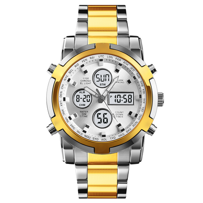 Vous avez des poignets d’homme. Pas des poignets d’adolescent. Alors pourquoi une montre de 38mm ? 🤨