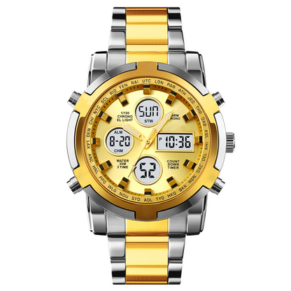 Vous avez des poignets d’homme. Pas des poignets d’adolescent. Alors pourquoi une montre de 38mm ? 🤨