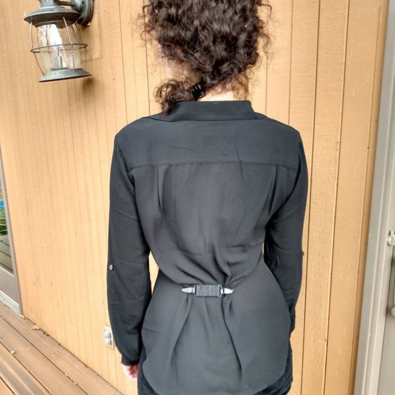 Clip de taille élastique en alliage pour vêtements