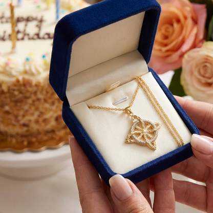 🔥Collier pendentif « nœud de sorcière » unisexe📿