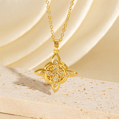 🔥Collier pendentif « nœud de sorcière » unisexe📿