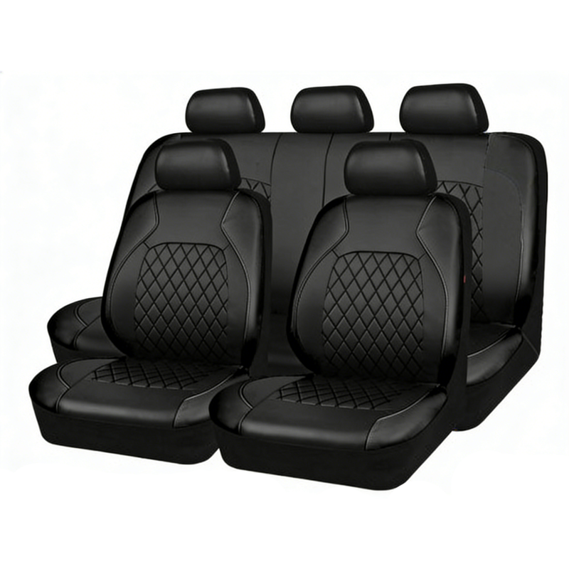 📢📢49 % de réduction !! ⏰Ensemble de 9 housses de siège en cuir universelles pour voiture